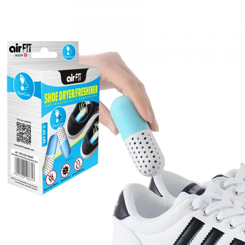 AirFit Medi Shoe Dryer/Freshener Antibacterial & Deodorizer (2pcs)