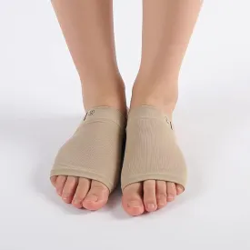 Arch Support Sleeve/Brrace, Plantar Fasciitis Pain Relief Bands with Arch Cushion, Compression Sock with Gel Pads for Long Time Standing User