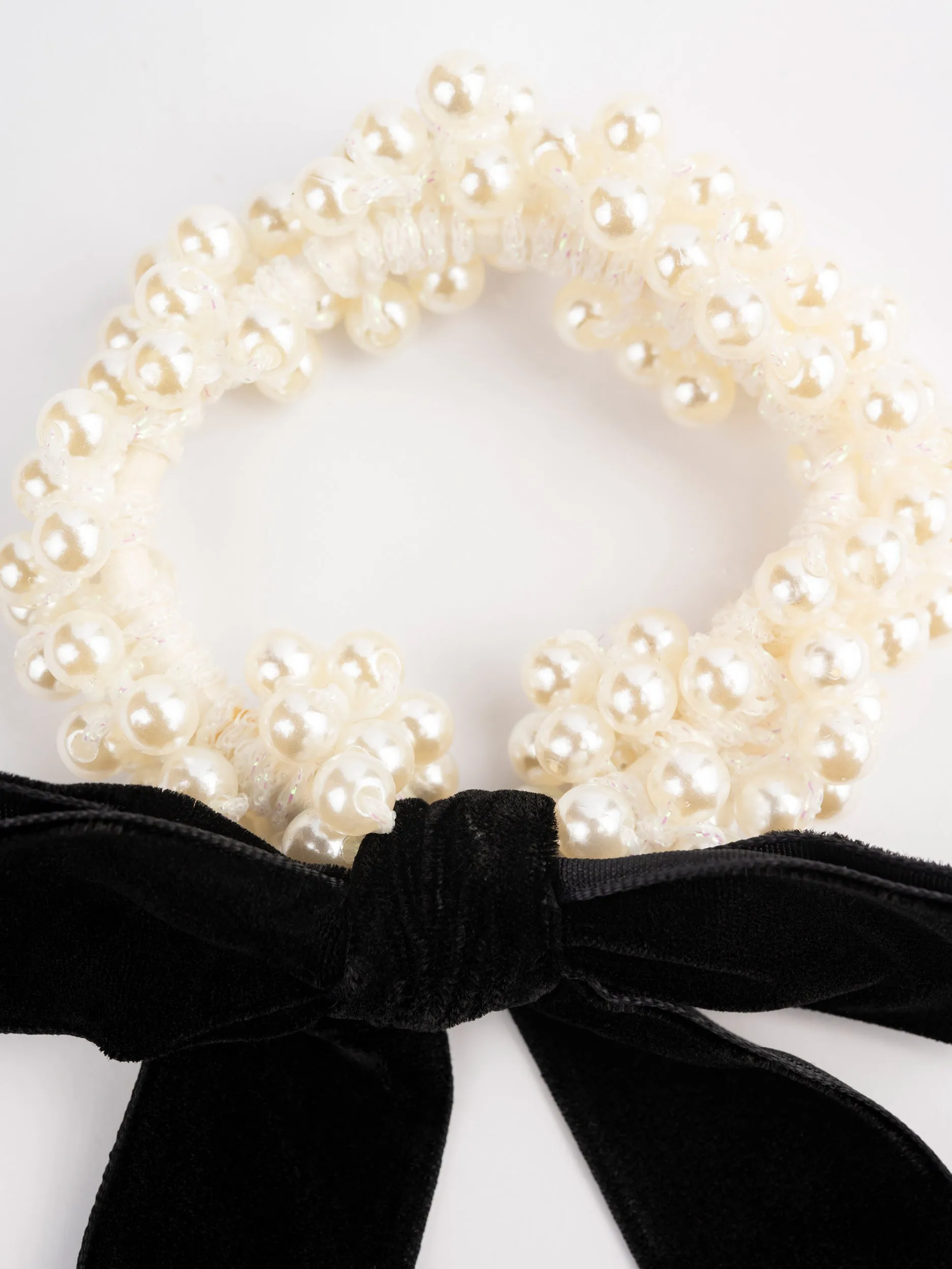 Beaded Scrunchie