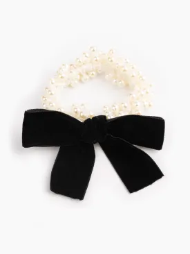 Beaded Scrunchie