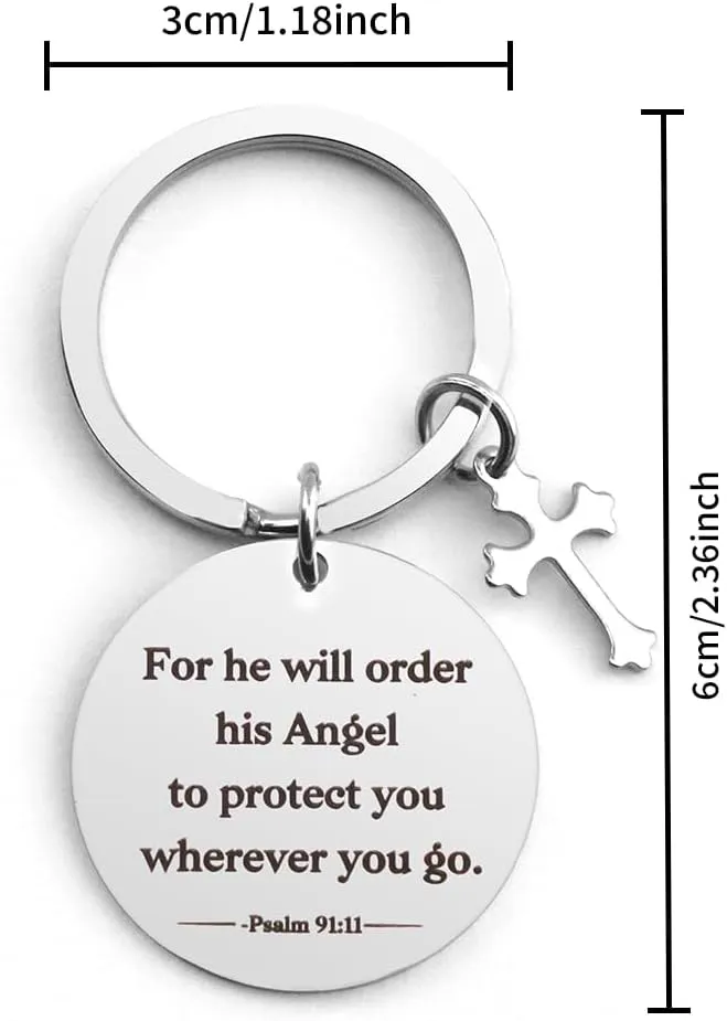 Bible Verse Gifts Keychain, Christian Bible Keychains, Christian Keychain Gifts