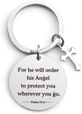 Bible Verse Gifts Keychain, Christian Bible Keychains, Christian Keychain Gifts