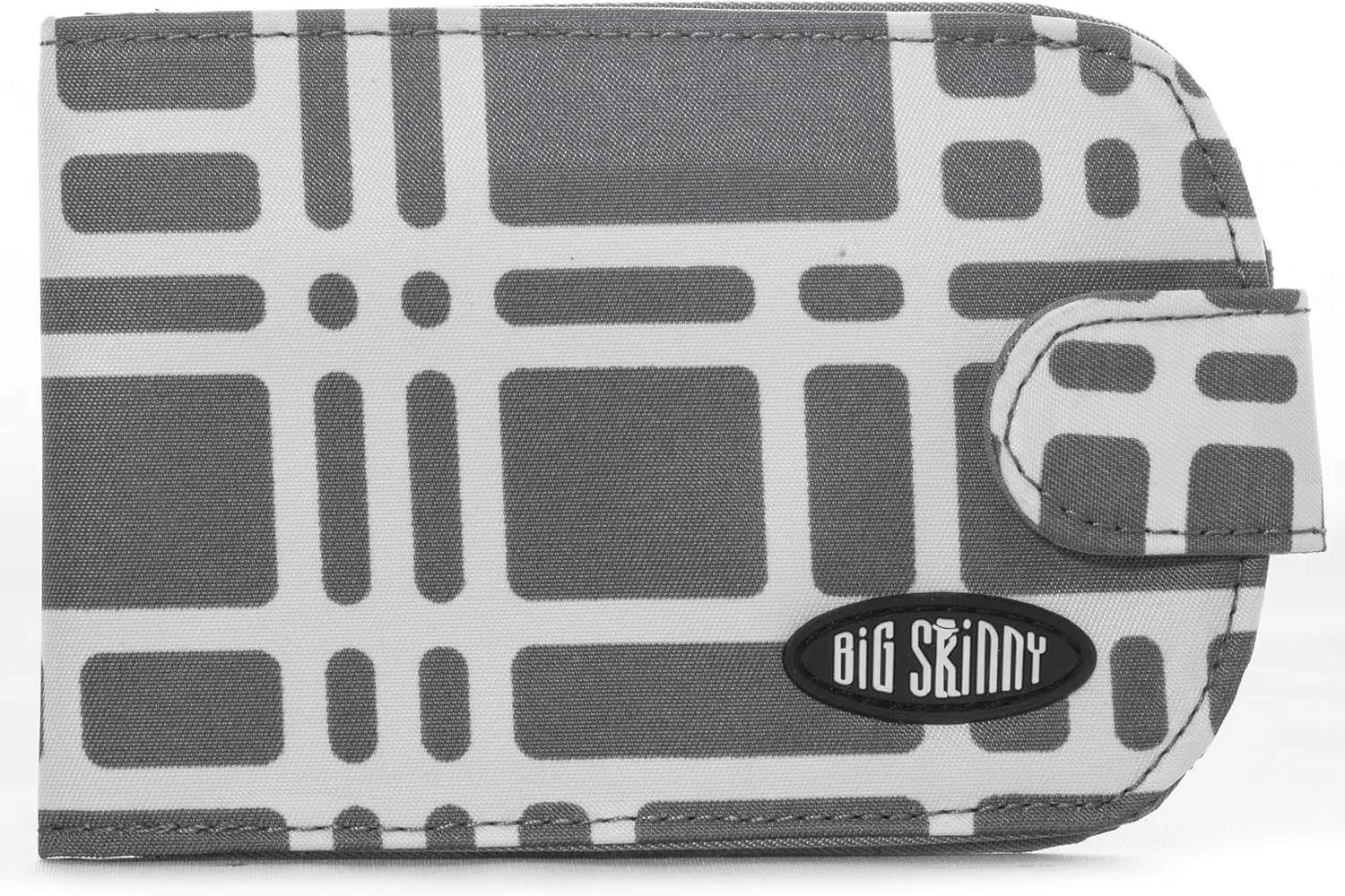 Big Skinny Women's Taxicat Bi-Fold Slim Wallet, Holds Up to 25 Cards