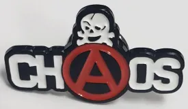 CHAOS ENAMEL BADGE