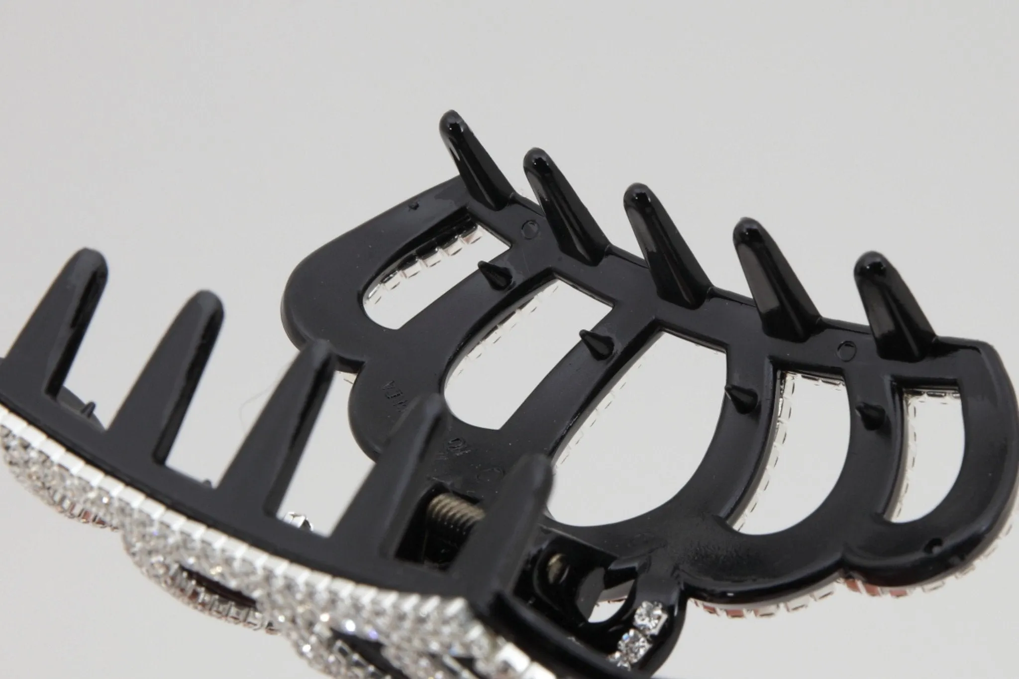 Dazzling Crown Luxury Cubic Decorative Hair Claw Clamp Gift Rhinestone-Series-16