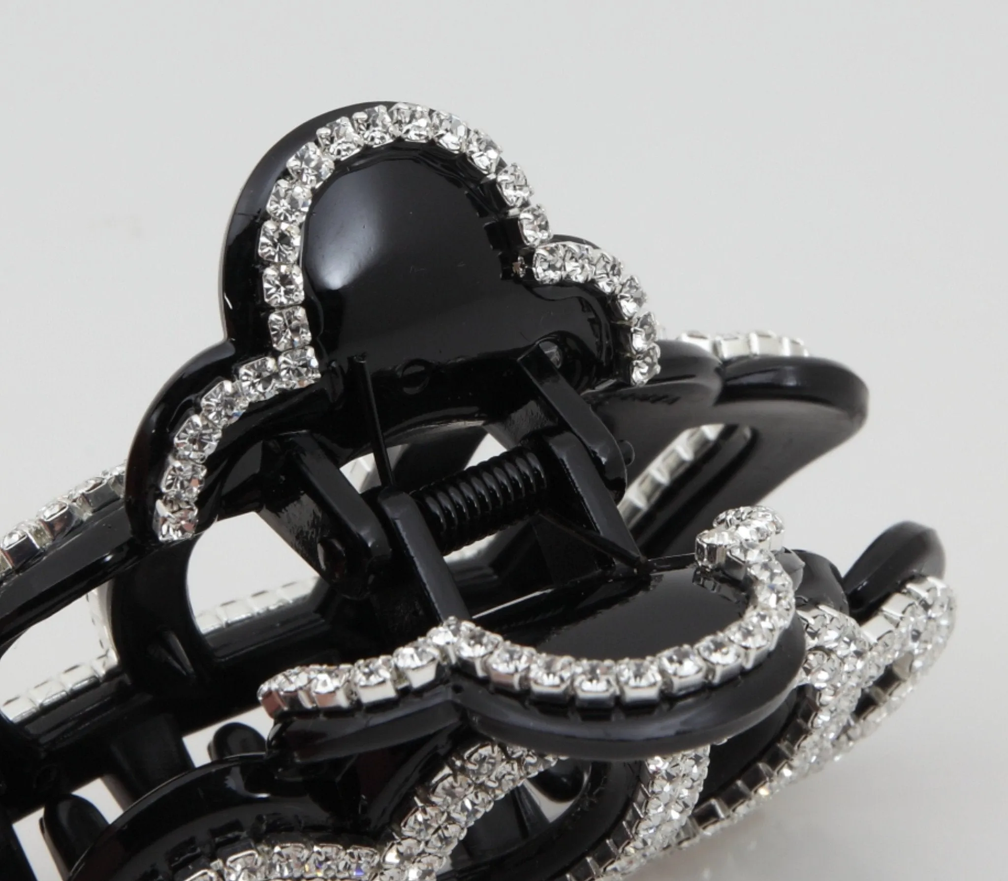 Dazzling Crown Luxury Cubic Decorative Hair Claw Clamp Gift Rhinestone-Series-16