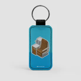 First Class Seat Isometric - Keychain