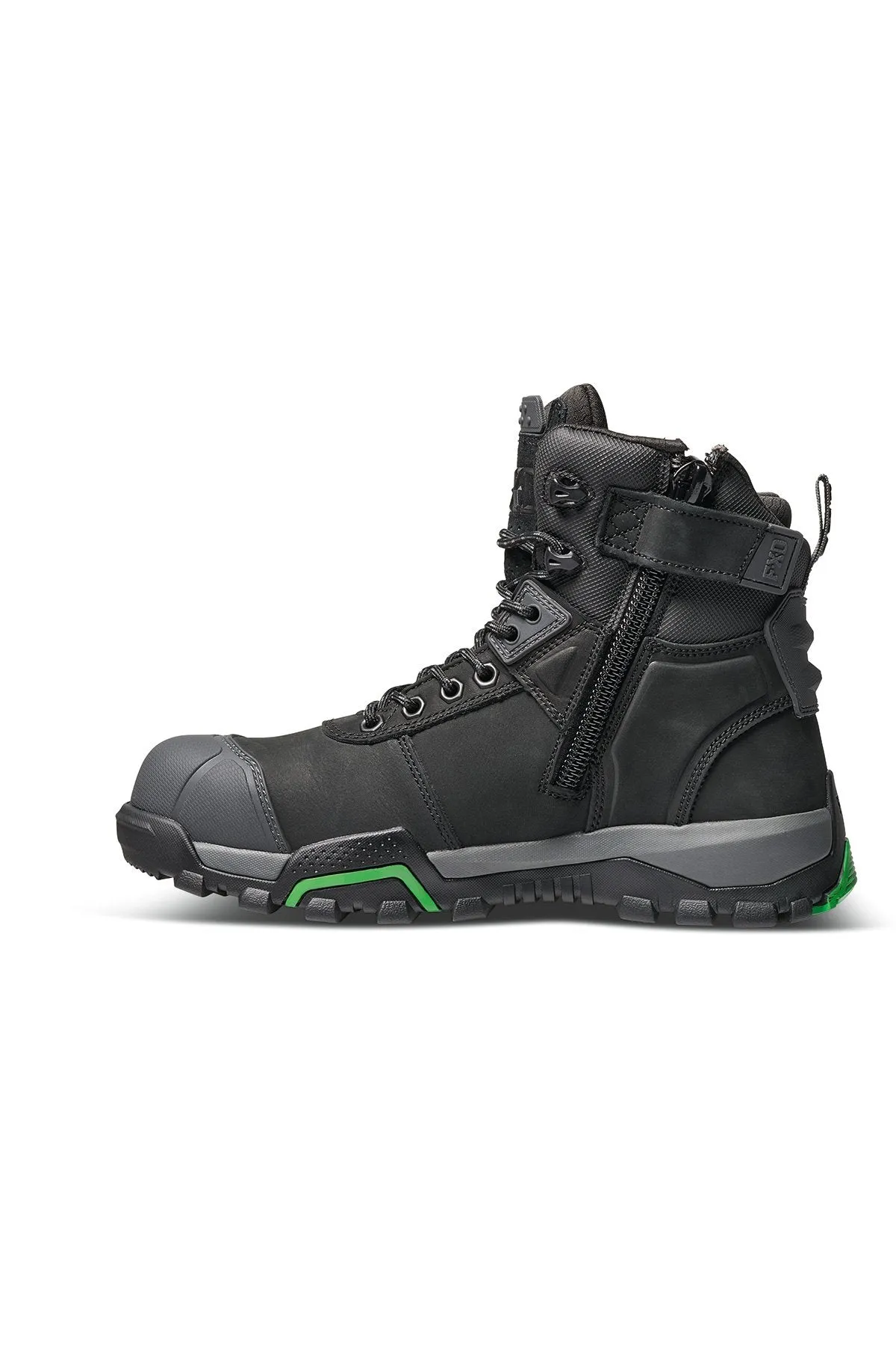 FXD WB-1 6.0 NITROLITE COMPOSITE WORK BOOTS (BLACK)