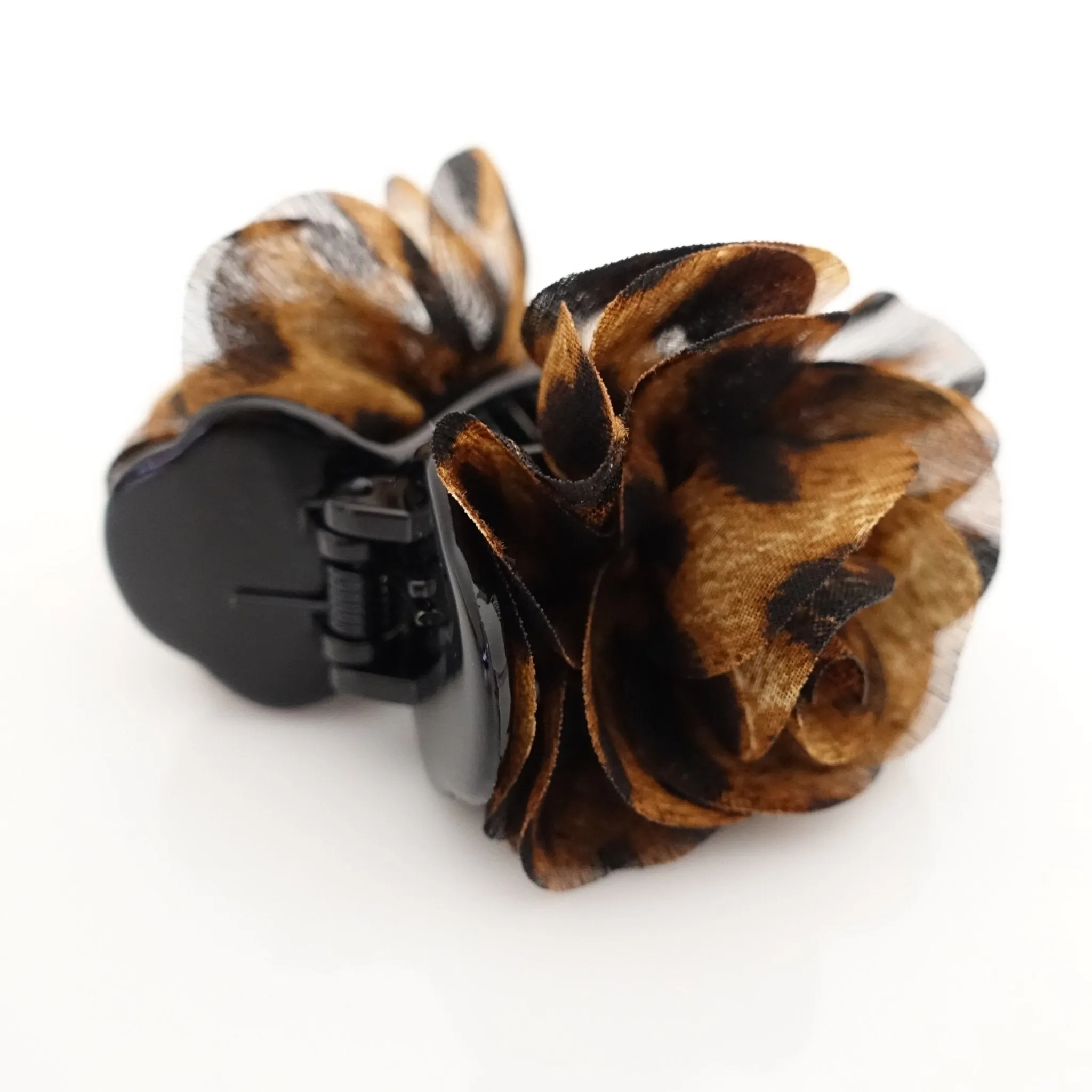 Handmade 3 prong Flower Floral  Lovely Long Height Hair Jaw  Claw Clip