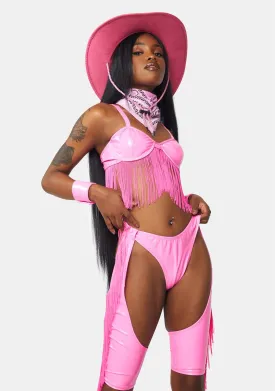 Horsing Around Cowgirl Costume Set