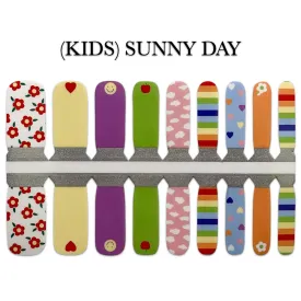 Kids Nail Wrap -Sunny Day