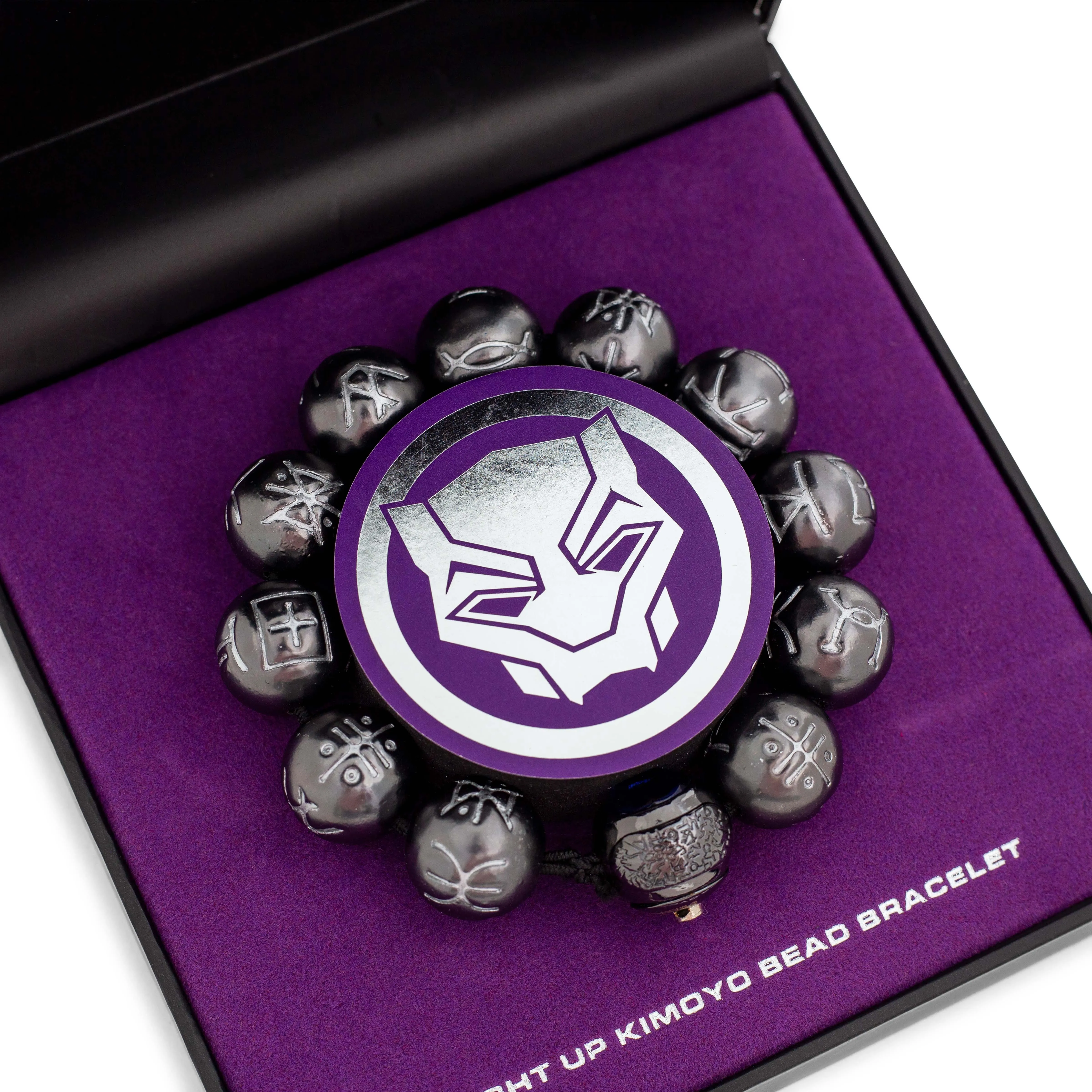 Marvel Studios Black Panther Light-Up Kimoyo Beads Bracelet Replica