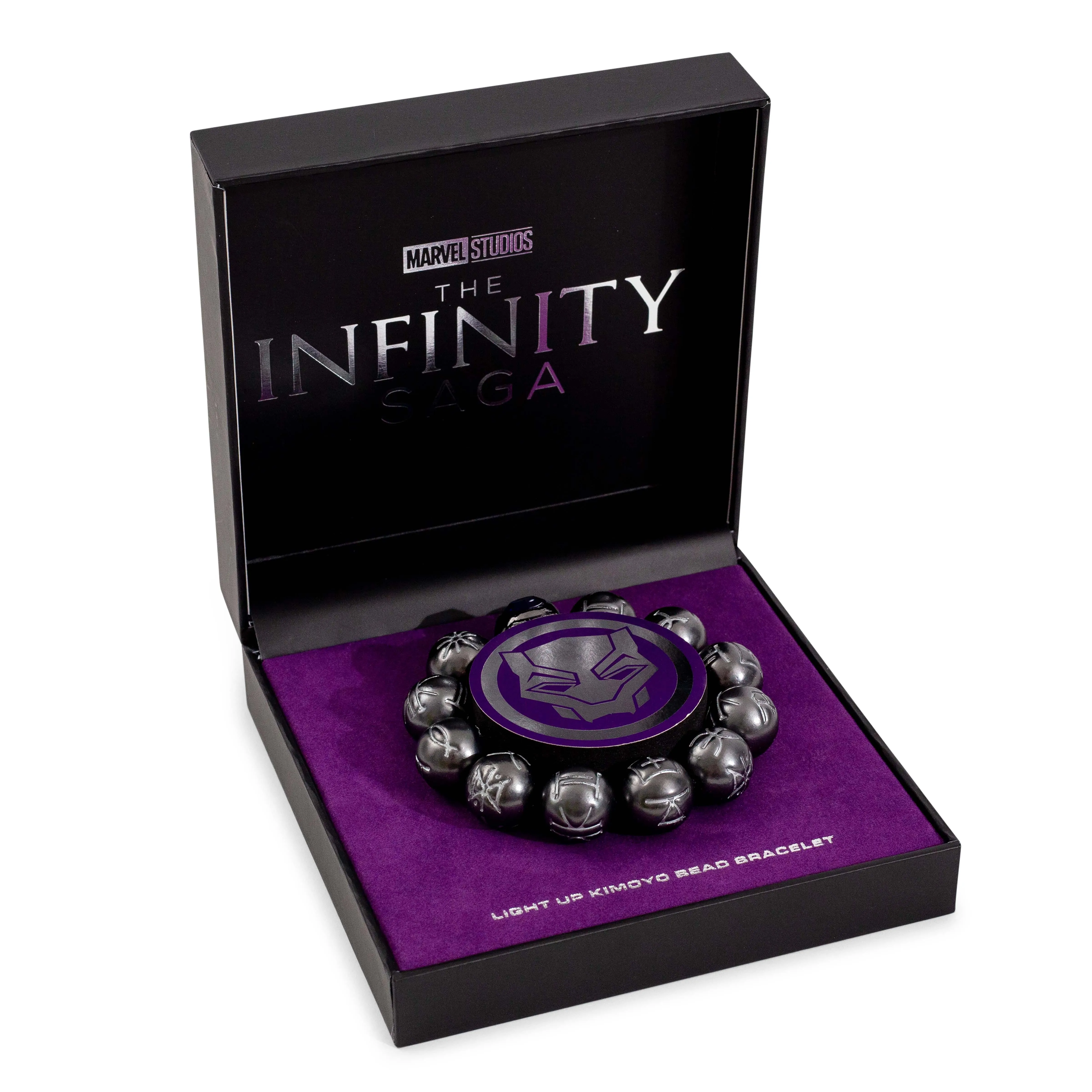 Marvel Studios Black Panther Light-Up Kimoyo Beads Bracelet Replica