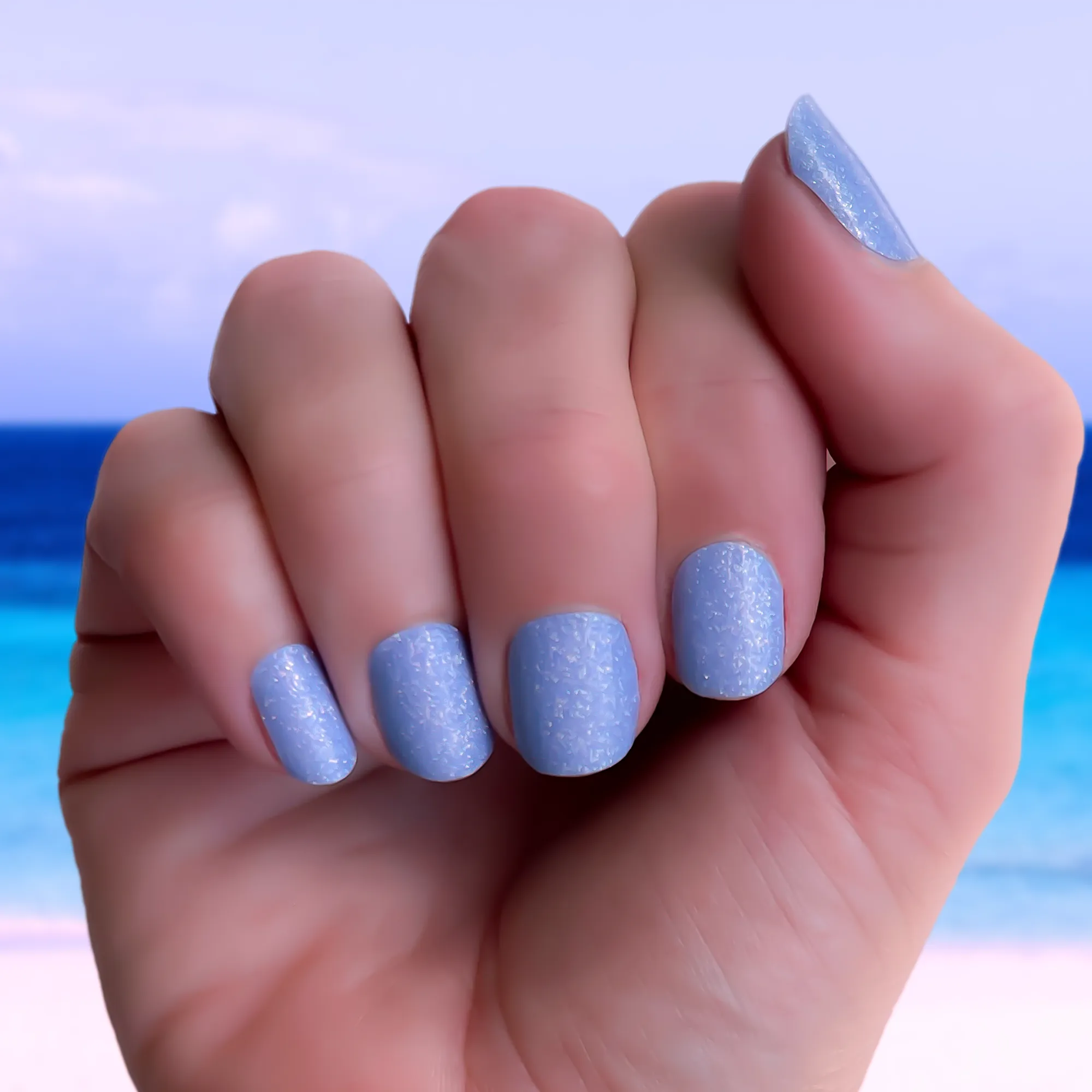 Nail Wrap - Blue Curaçao