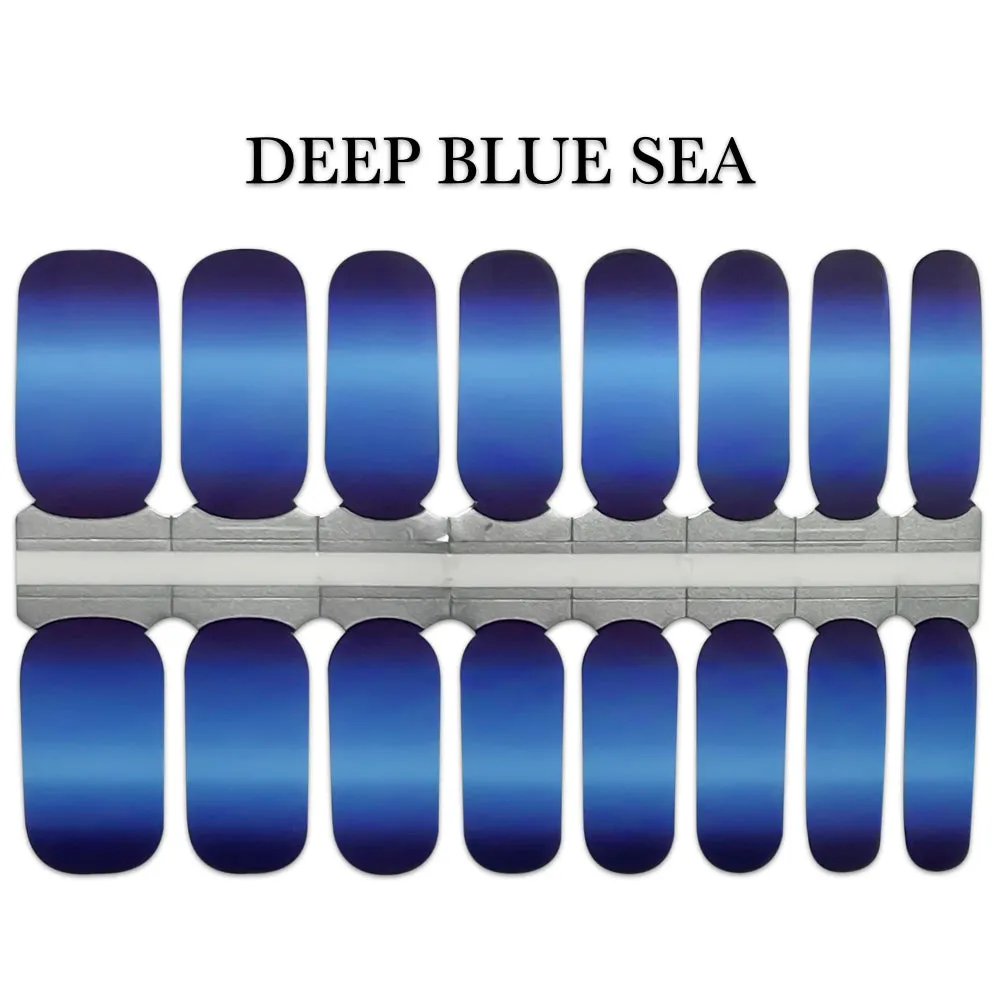 Nail Wrap - Deep Blue Sea