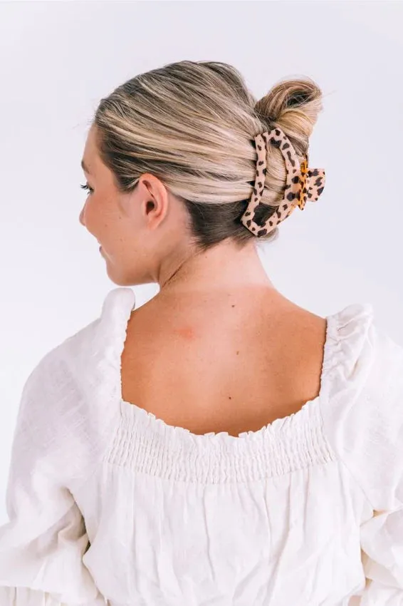 Open Large Hair Clip Teleties