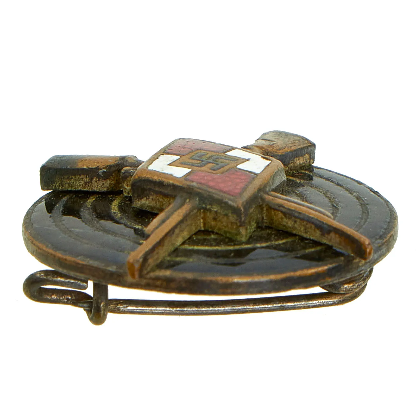 Original German WWII HJ Youth Marksmanship Proficiency Badge - RZM M1/63 (Steinhauer & Lück)