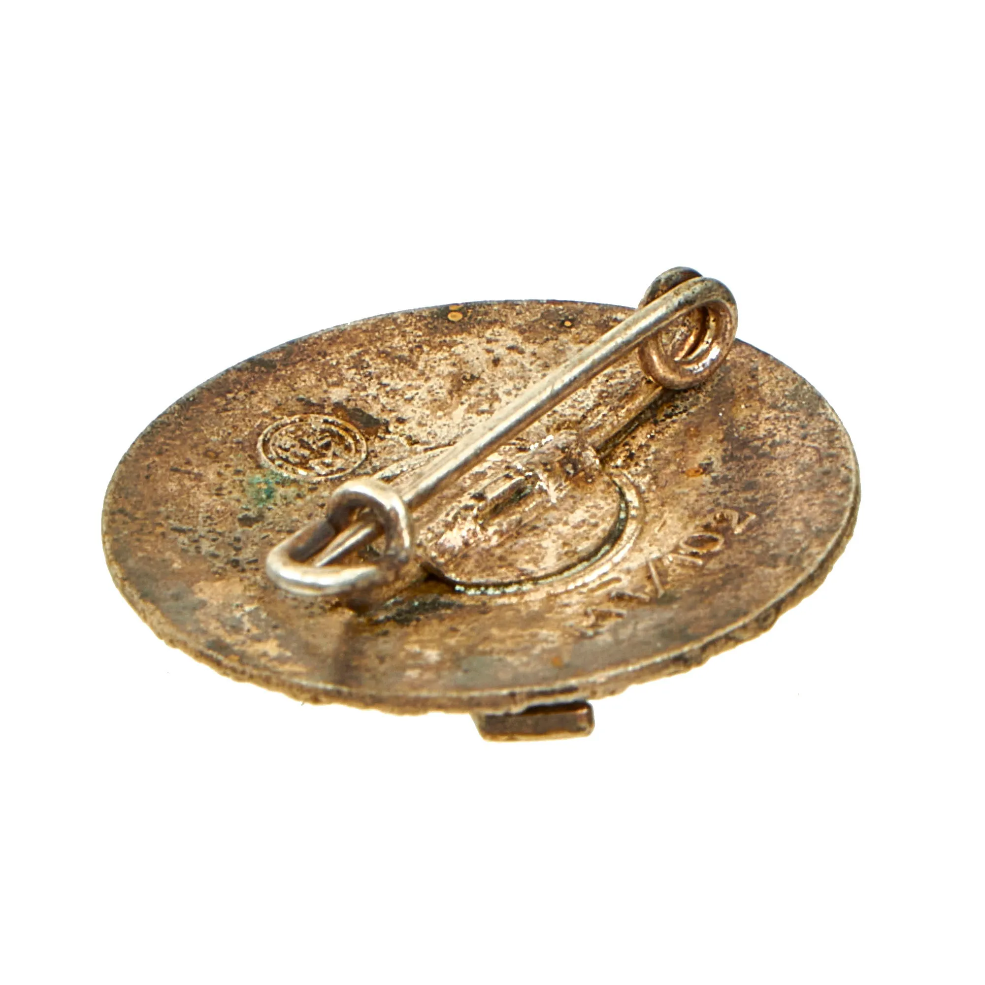 Original German WWII HJ Youth Sharpshooter Marksmanship Proficiency Badge by Frank & Reif of Stuttgart - RZM M1/102