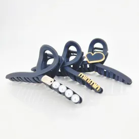Pack of 3 Large Claw Hair Clips for Women and Girls - Thick and Long Hair Accessories