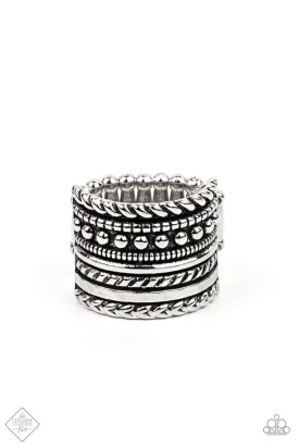 PAPARAZZI Stacked Odds - Silver