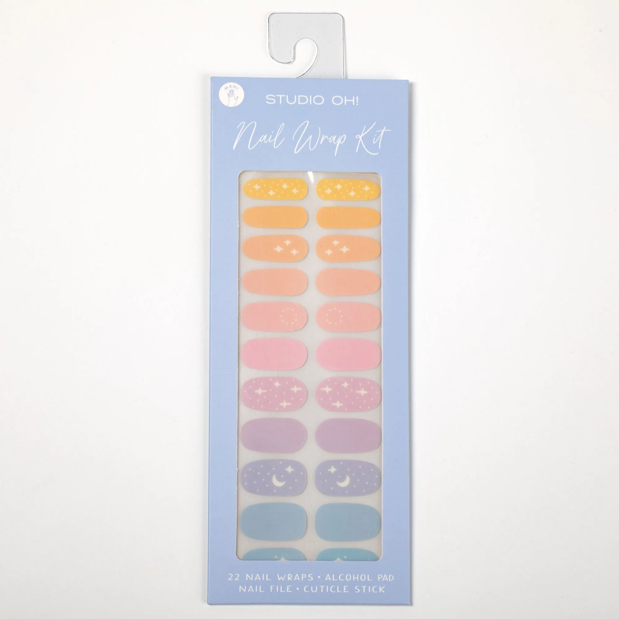 Patterned Manicure Nail Wrap Kit