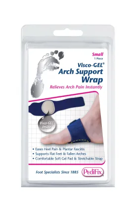 PEDIFIX VISCO-GEL ARCH SUPPORT WRAP SMALL