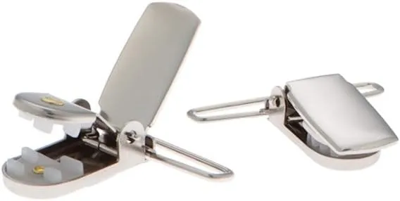Skinny Suspenders - 1/2-Inch Wide Elastic Straps - X-Back - Clip - Many Colors & 2 Sizes!