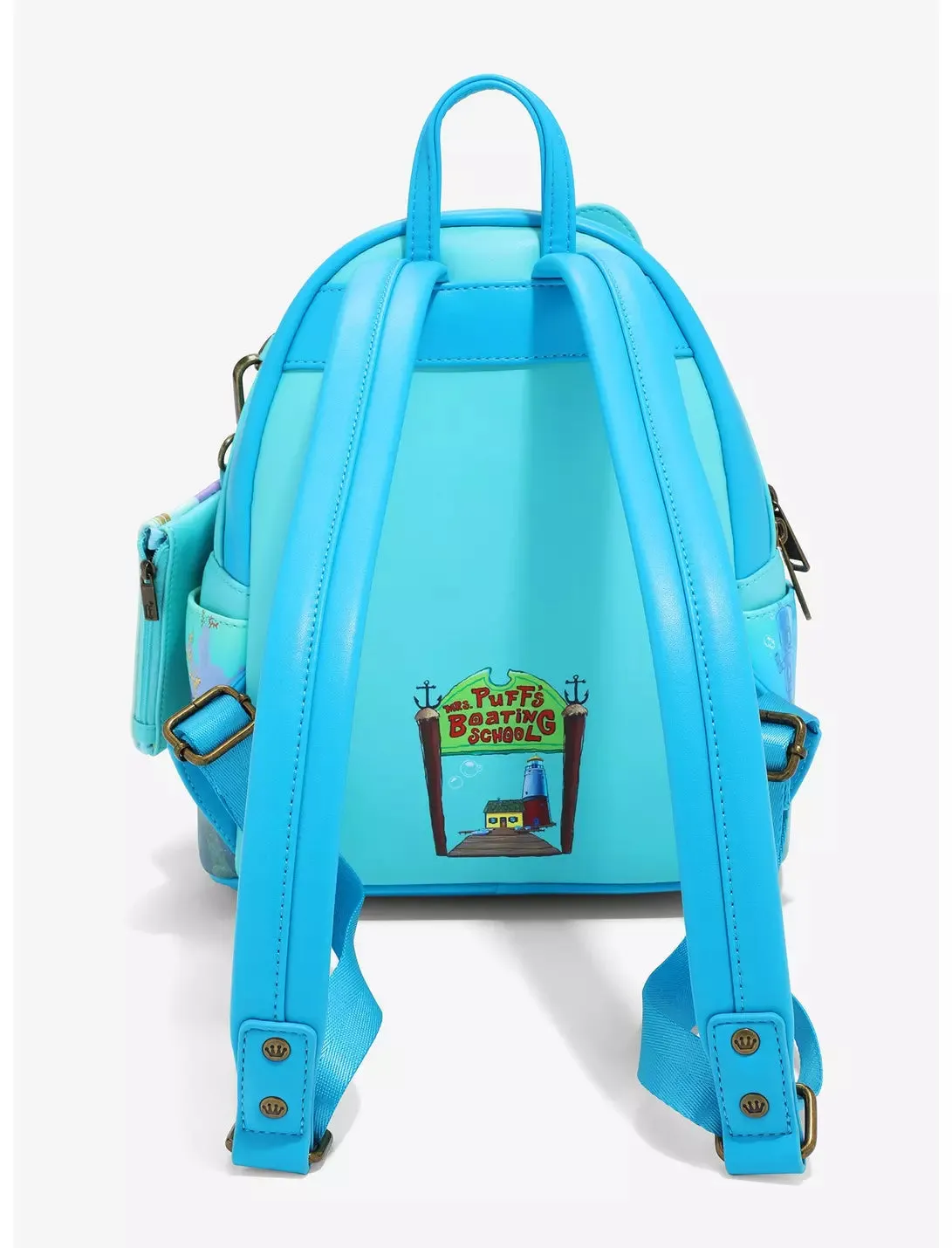 SpongeBob SquarePants Mini Backpack with Coin Purse Boating School Loungefly