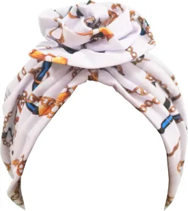 TouchUps Hair Bun Cap Hair Protection Head Wrap Hairbun Cap Wrap African Turban Pattern Headwrap Headscarf