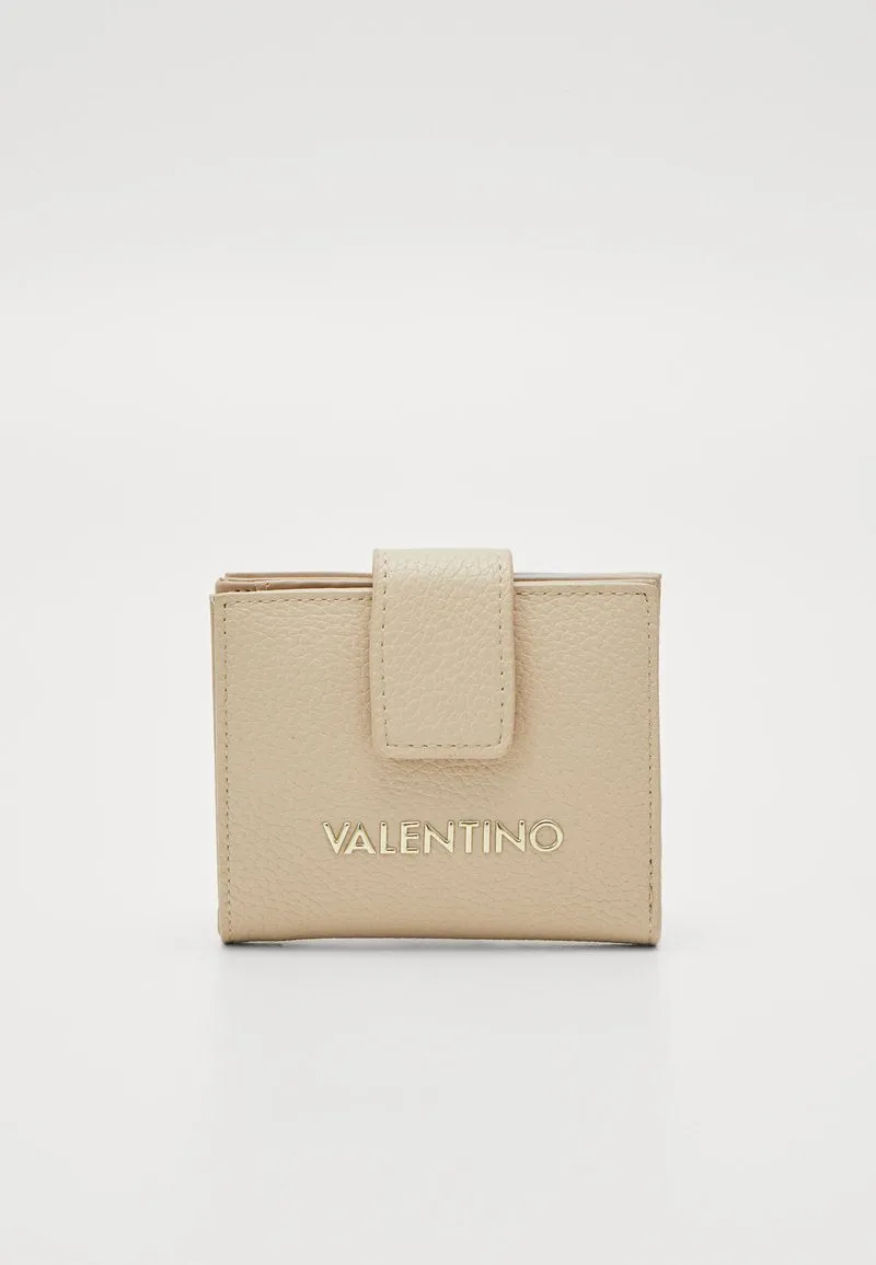 VALENTINO ALEXIA BEIGE ZIP AROUND WALLET