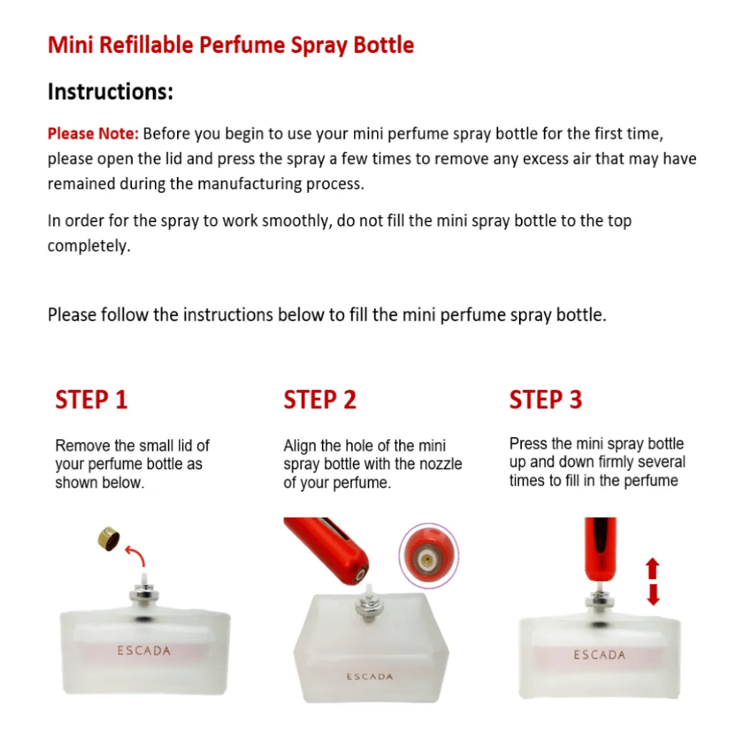 Very Berry Velvet Scrunchie - So Red Mini Perfume Spray Bottle