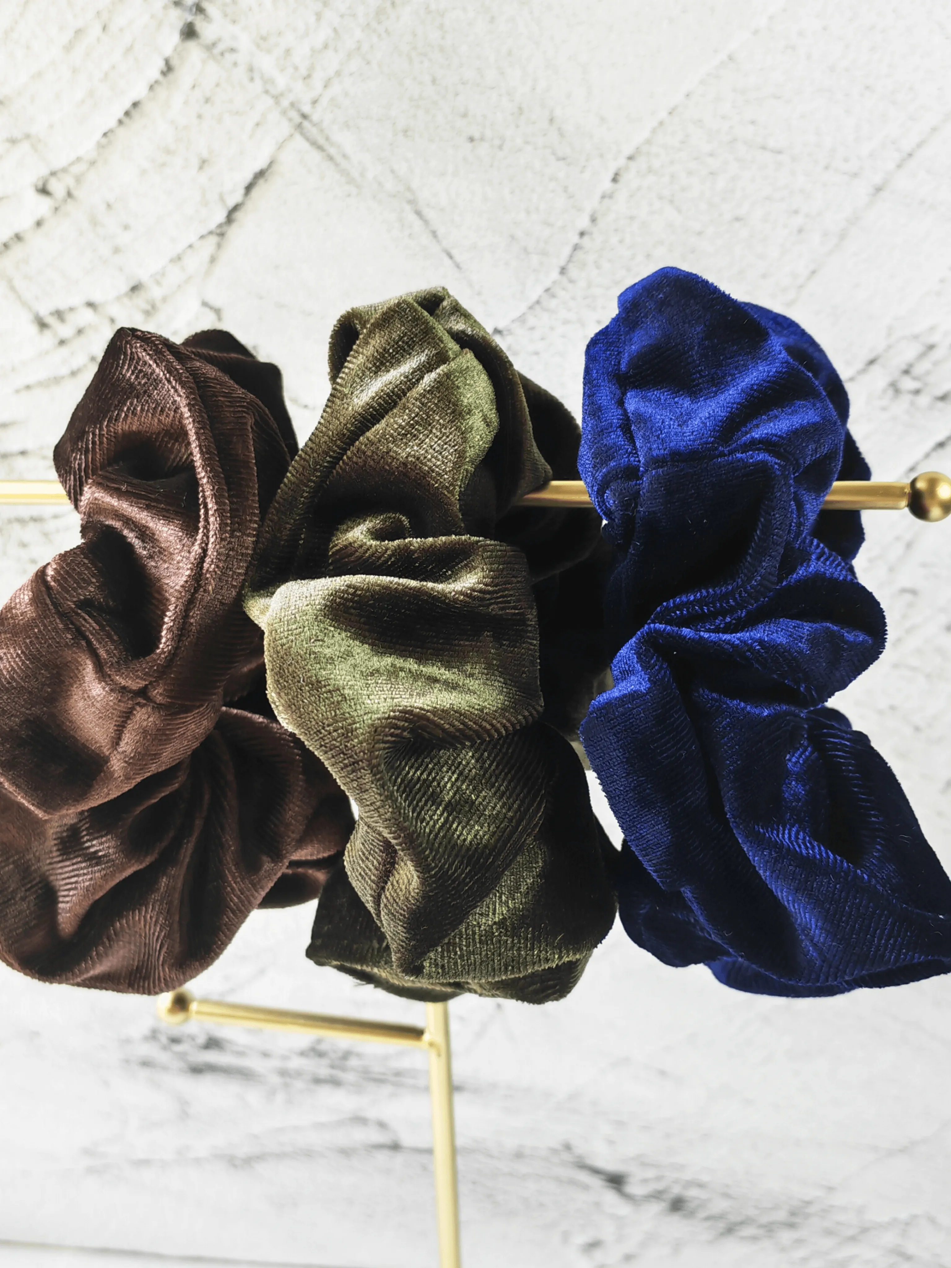 Vintage Velvet Scrunchie