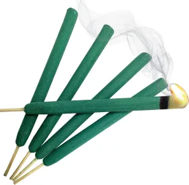 W4W Mosquito Repellent Sticks Extra-Thick - Outdoor Use Reaches Up to 10-12 feet - Each Stick Burns for hours - (3 Pack Contains 15 Repellents )
