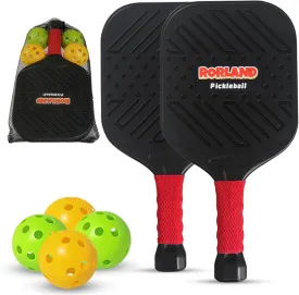 Waterproof Lightweight Pickleball Paddles Set of 2,Beach Pool Toys Fun Play Sport Game,Gift for Teenagers Kids Adults Beginner,Indoor Outdoor Activities