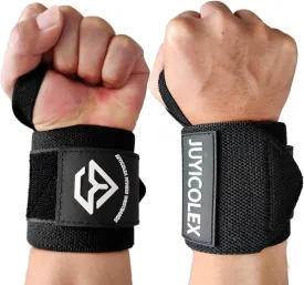 Weightlifting Wrist Wraps Professional Quality Wrist Support with Heavy Duty Thumb Loop - Best Wrap for Powerlifting, Strength Training, Bodybuilding